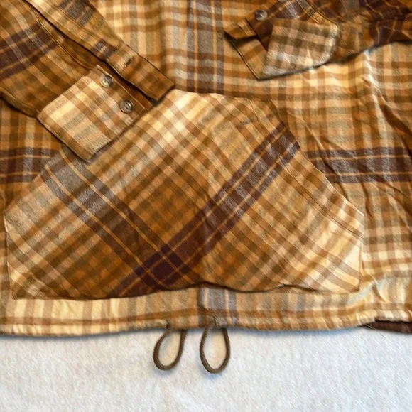 Urban Outfitters pullover hooded flannel - Picture 3 of 4